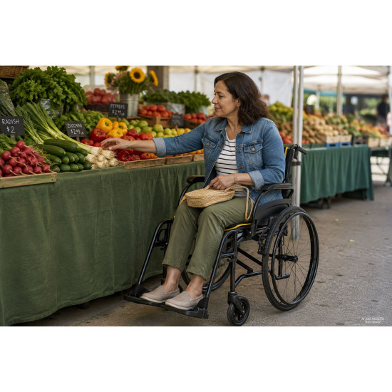 Luna Lite Ultra-Lightweight Wheelchair