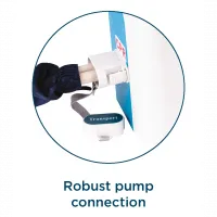 Alerta Ruby 2 Pressure Relief Mattress pump connection
