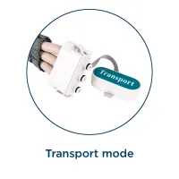 Alerta Ruby 2 Pressure Relief Mattress Transport Mode