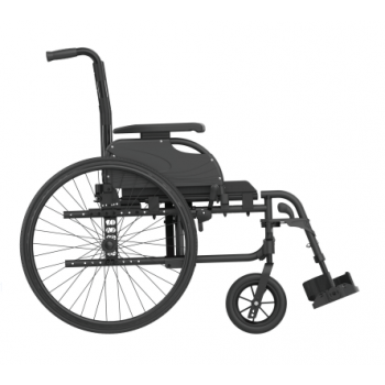Aspire Evoke 2 Matte Black Wheelchair