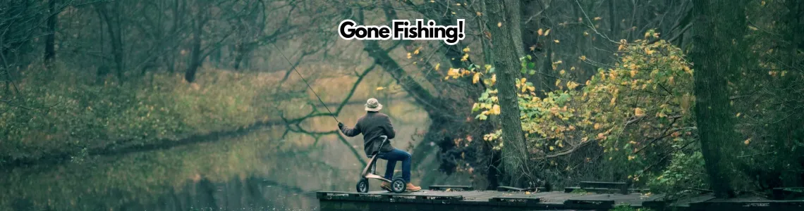 A Walking Aid with Seat for Fishing