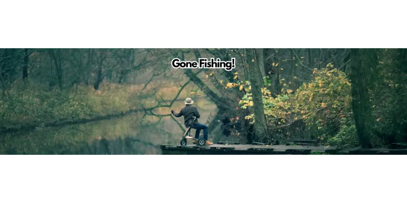 A Walking Aid with Seat for Fishing