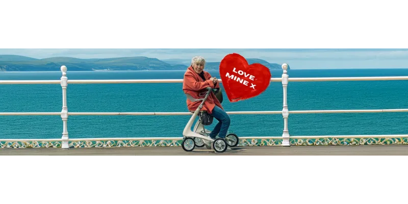 Byacre Carbon Ultralight - UK's Lightest Rollator Walker