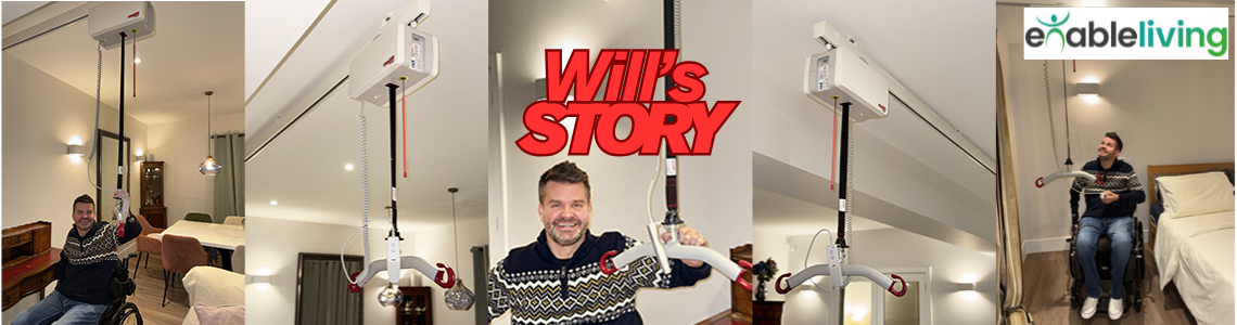 Spinal Injury Support: The Difference a Ceiling Track Made for Will