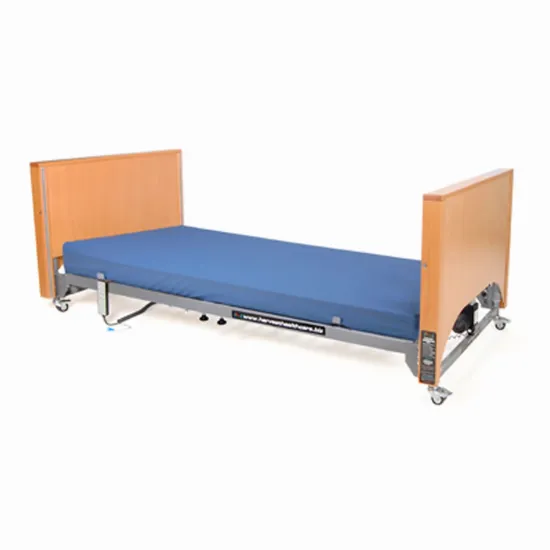 Woburn Low Profiling Bed for Enhanced Safety and Comfortable Care - with mattress