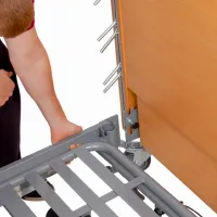 Woburn Ultimate Plus Size Profiling Bed for Bariatric Patient Care - installation