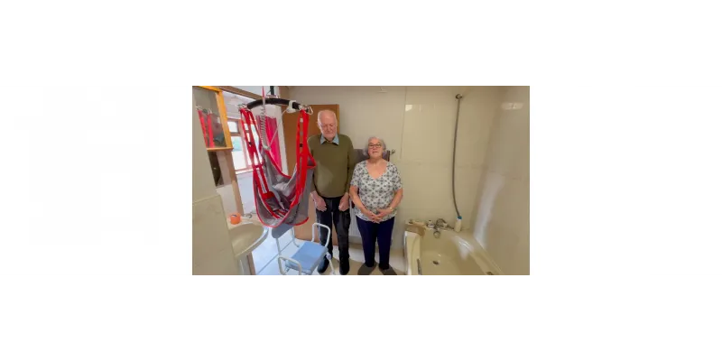 Prism Freeway Transactive Xtra Ceiling Hoist for Parkinson’s Bathing: Rob’s Story