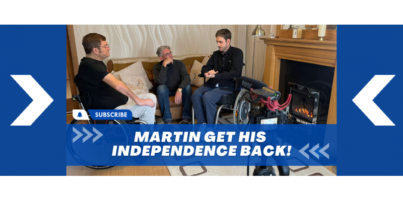 Martin gets his independence back!