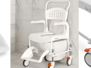 Height Adjustable Commode Shower chair