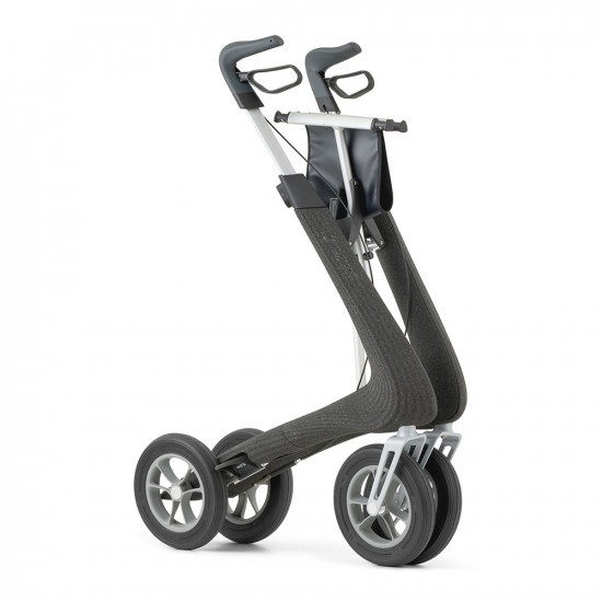 Nordic Pioneer Rollator By byACRE Black folded