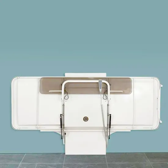 hudson-shower-bed-foldable-height-adjustable-bed-for-safe-supported-changing-closed