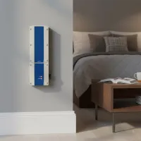 Linak  Battery Charger, lead with Wall Bracket fitted to wall (AI Concept)