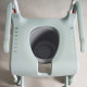 Etac Clean Wheeled Shower Commode aperture