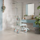 Etac Clean Wheeled Shower Commode Chair Shower