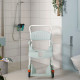 Etac Clean Wheeled Shower Commode Chair Shower