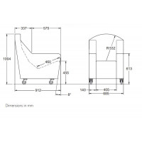 Kirton Stirling Chair dimensions