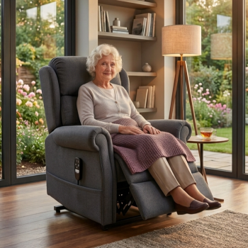 Dallux Everest Chair Tilt-in-Space & Zero Gravity Rise Recliner
