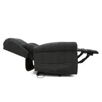 Riser Recliner for Care Homes - Dallux Nevis Grande Chair reclined flat