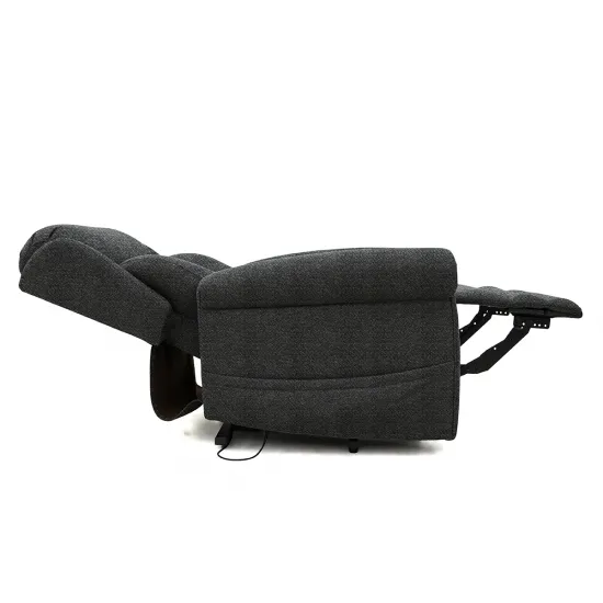 Riser Recliner for Care Homes - Dallux Nevis Grande Chair reclined flat