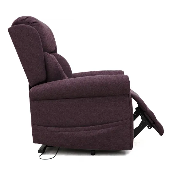 Dallux Nevis Standard Chair in rose leg raising