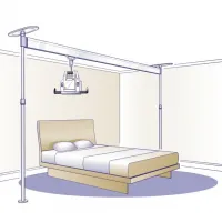 Oxford Easy Track 2 Posts with hoist
