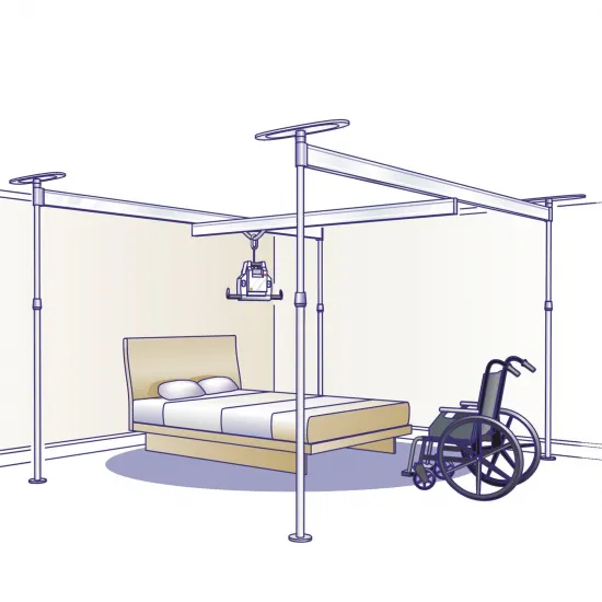 Oxford Easy Track 4 Post system with hoist