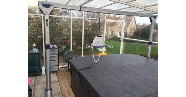 Oxford Easytrack FS Gantry and Voyager Portable Hoist Package