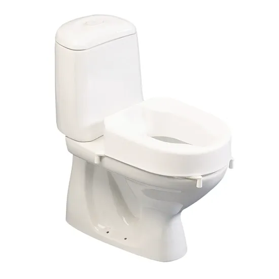 Etac Hi-Loo Toilet Seat with Brackets 10cm