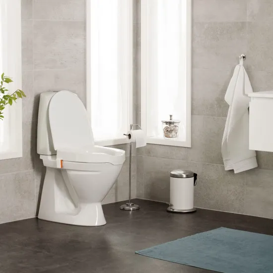 Etac My-Loo Raised toilet seat easy to clean