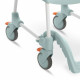 Etac Clean 49 cm Shower Commode castors