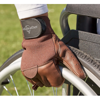 Globaleather Classic Fingerless Wheelchair Gloves