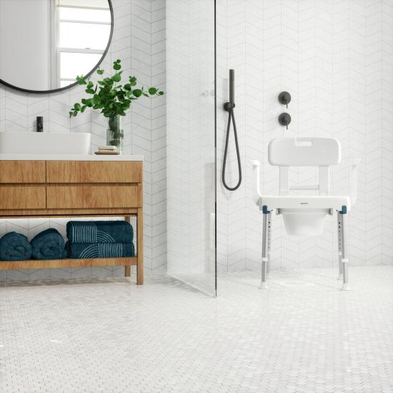 Invacare Aquatec Pure Azure 3-in-1 Commode