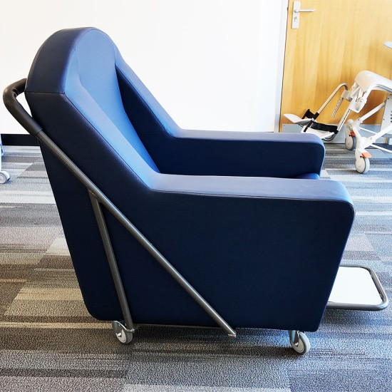 Kirton Stirling Chair with Sliding footrest and Push Arm Kirton Stirling Chair with Sliding footrest and Push Arm