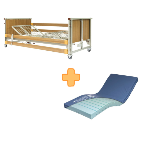 Hospital Bed & Pressure Mattress Package