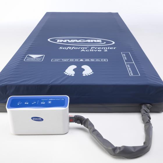 INVACARE SOFTFORM ACTIVE BED INFLATABLE MATTRESS PRESSURE CONTROL THERAPY PUMP 