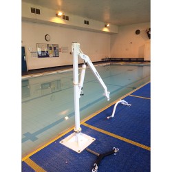 Oxford Dipper Pool Hoist with Spreader Bar - Stainless Steel