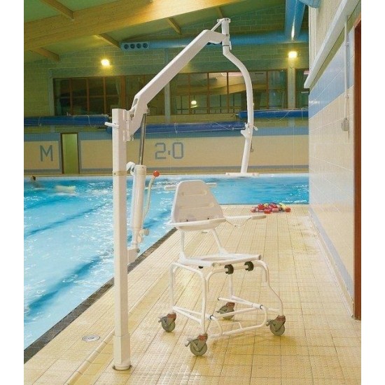 Oxford Dipper Pool Hoist with Spreader Bar - Stainless Steel Oxford Dipper Pool Hoist with Spreader Bar - Stainless Steel