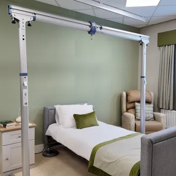 Prism FSG200 Free Standing Gantry in Bedroom
