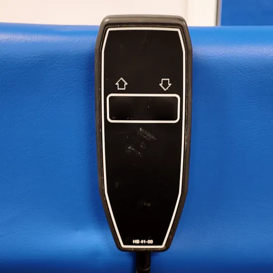 Freeway Easilift wall mounted changing bench handset
