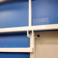 Freeway Easilift wall mounted changing bench folded lock