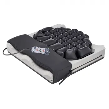 ROHO Hybrid Elite SR Cushion for pressure relief and postural support for wheelchairs - no cover