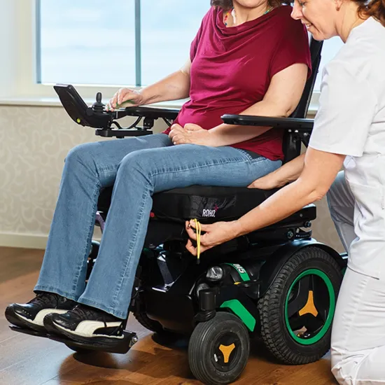 ROHO QUADTRO SELECT Low Profile® Cushion for Skin Protection and Positioning - patient use