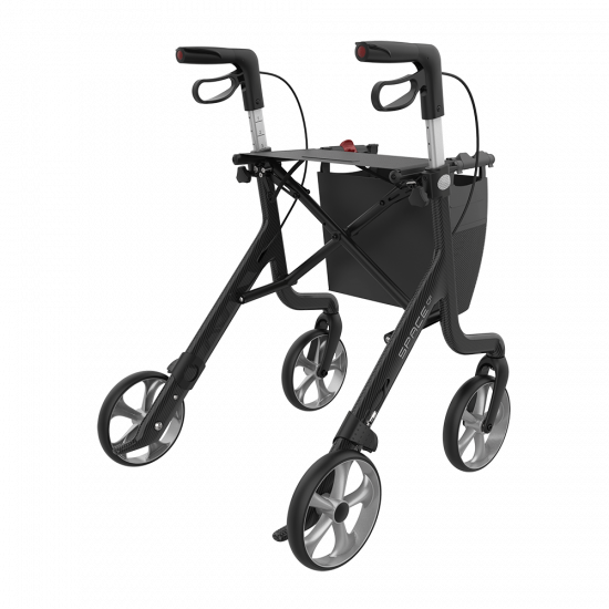 Rehasense SPACE CF Lightweight Aluminium Folding Rollator 