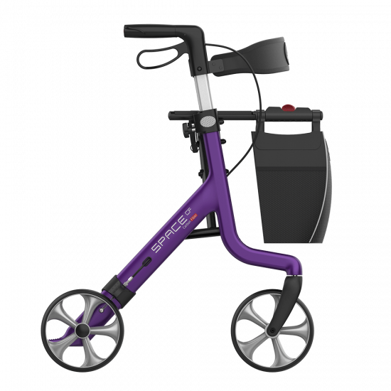 Rehasense SPACE CF Lightweight Aluminium Folding Rollator 