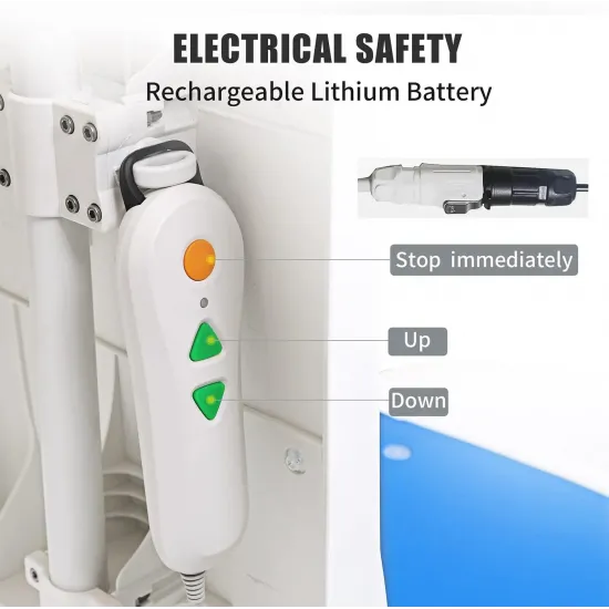 VOCIC Replacement Hand Control Remote for AX-35 Floor Lifter With Battery 