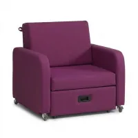 Repose Stargazer Berry Valencia Overnight Bed Chair