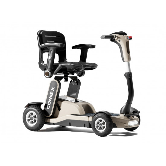 Motion Connex Folding Mobility Scooter - Sand