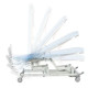 From flat to sitting up vertical Therapy Tilt Table Lie to Stand