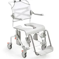 swift mobil-2 commode chair for assisted personal care 