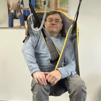 Full Back Net Sling (With Padded Legs) mesh